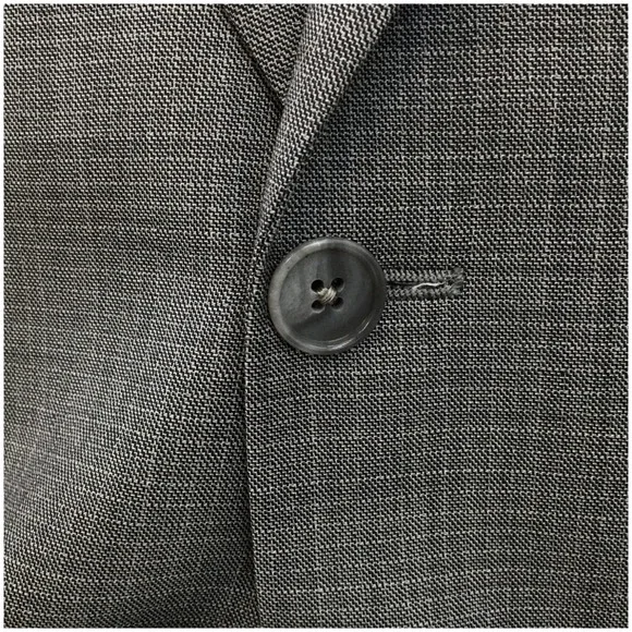 JACK‎ VICTOR Mens Blazer Sport Coat Casual Suit Jacket Size 44L Two Button Wool
